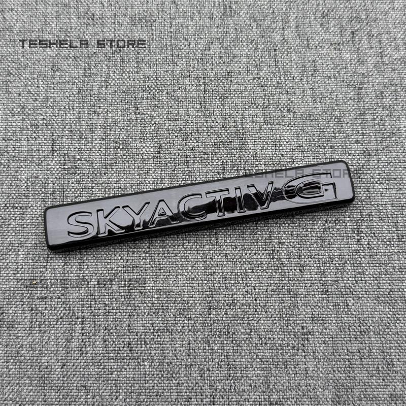 Car Trunk Sticker Aluminium Emblem Trim For MAZDA SKYACTIV CX5 CX30 CX60 CX90 SKYACTIVG CX-4 MX5 MAZDA3 MAZDA5 6 Accessories pbhsg