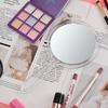 Doppelseitiger Handspiegel 3x Vergrößerungsspiegel Transparenter Kunststoffgriff Runder Spiegel für Wimpernverlängerung Beauty-Werkzeuge
