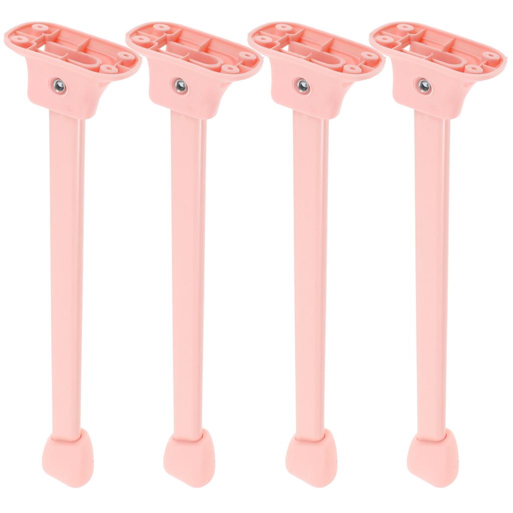 4Pcs Folding Table Legs Metal Stable Easy Install Removable Foldable Legs for Dining End Desk Coffee Tables Outdoor Indoor Use