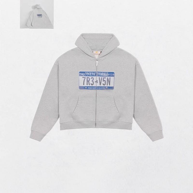 Unisex Oversized Hooded Sweatshirt With Embroidered Letter Design Streetwear Casual Long Sleeve Pullover