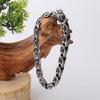Mens Titanium Steel Dragon Head Bracelet Vintage Punk Style Biker Accessory Stainless Wristband Motorcycle Riders