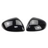 For Mercedes C E S GLC Class W206 X206 S206 X254 W214 W223 EQE EQS AMG Black Carbon Look Rear View Mirror Case Cover Accessories