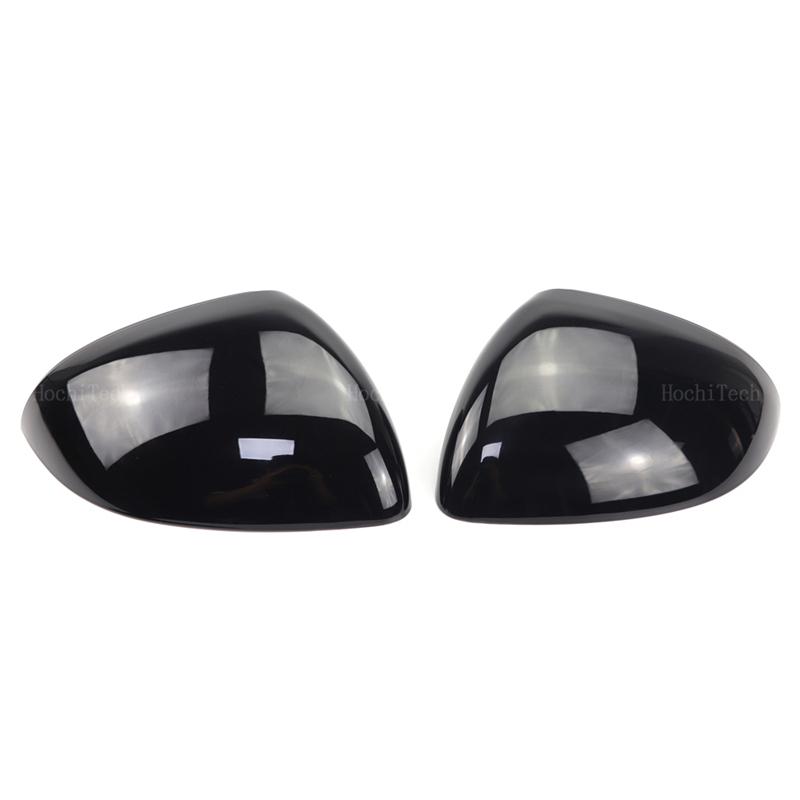 For Mercedes C E S GLC Class W206 X206 S206 X254 W214 W223 EQE EQS AMG Black Carbon Look Rear View Mirror Case Cover Accessories
