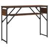 Vidaxl Console Table, Brown Oak, 105X30X75 Cm