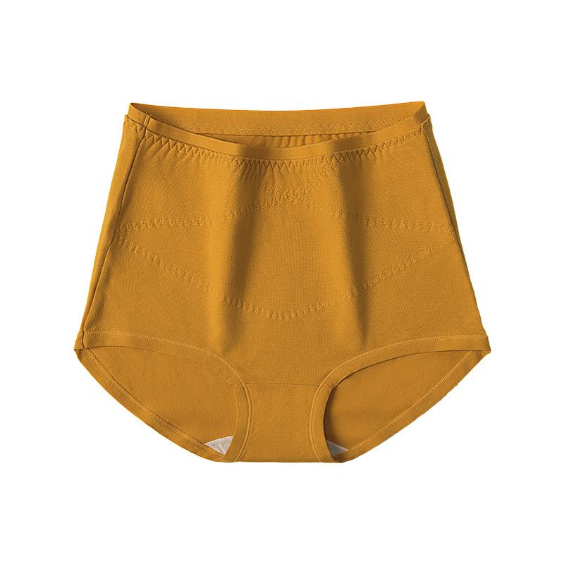 Women S High Waist Cotton Briefs Tummy Control Breathable Plus Size Underwear