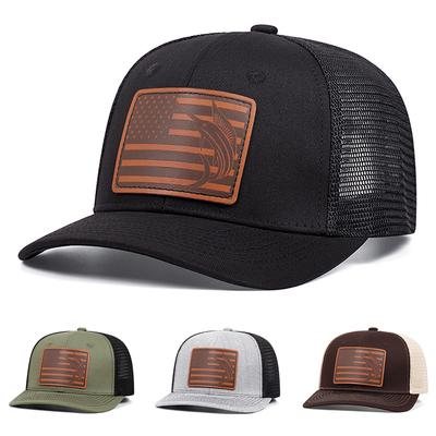 Fashion  New Baseball Hat Richardson Label Shark Print Mesh Hat Outdoor Daily Sunshade Hat Unisex Hip Hop Hat