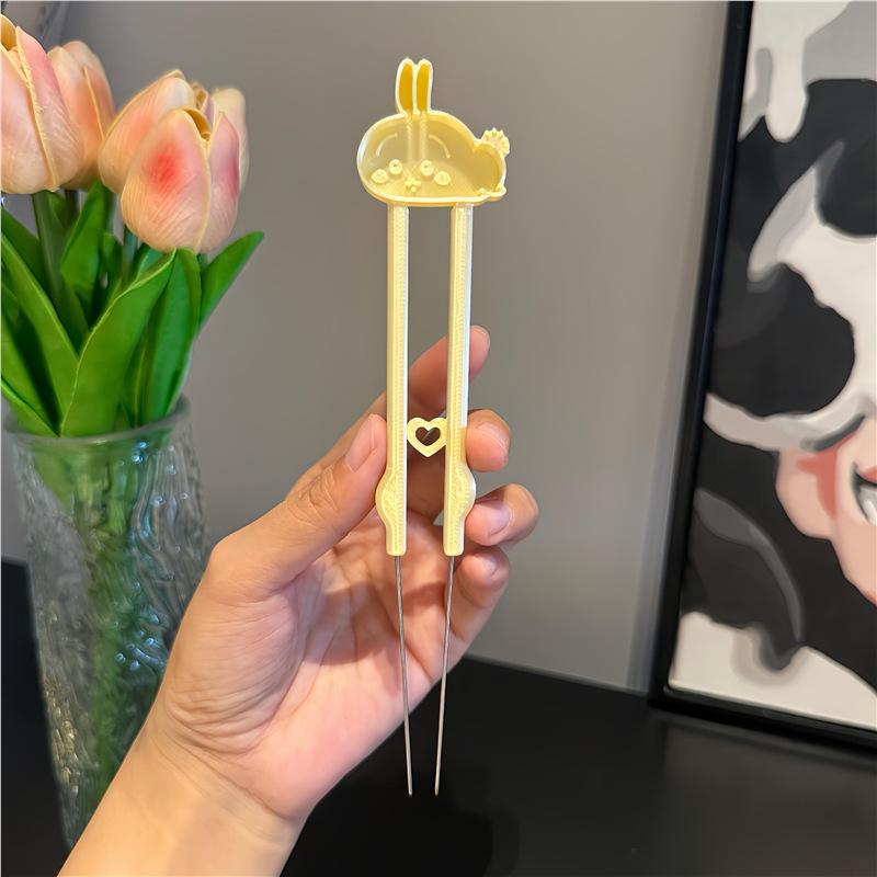 Professional Pastry Tool Set: Bead Tweezers, Puzzle Spatula, Needle Pen, and Bead Roller