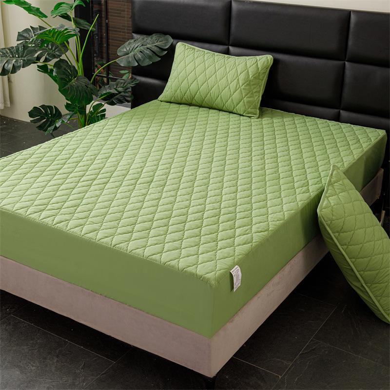Waterproof Quilted Mattress and Pillowcase Set - 3-Piece Nantong Home Textile