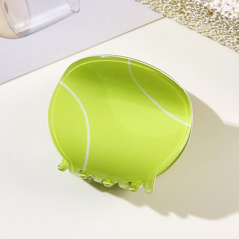 1Pc Sporty Style Creative Shark Clip Basketball Football Hair Grab Clip Cartoon Ponytail Clip Girl Hairpin Headpiece Decor Gift