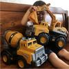 4 Styles Engineering Transport Vehicle Toys Drop Resistant Crane Truck Model  for Boys