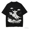 Fashion TShirt for Unisexs Vintage 100 Cotton Breathable Fabric Simple Stylish Sweat Absorbent Durable Casual Loose Fit  Tee Top