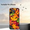 Colorful L-Leaves Phone Case Silicone Soft For IPhone 17 16 15 14 13 12 11 X XR Plus Pro Max Plus