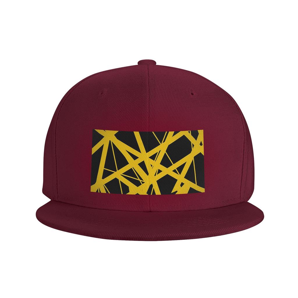 EVH Authentic Stripes Design Baseball Caps Snapback Fashion Baseball Hats Breathable Casual Casquette Outdoor for Unisexs Womens