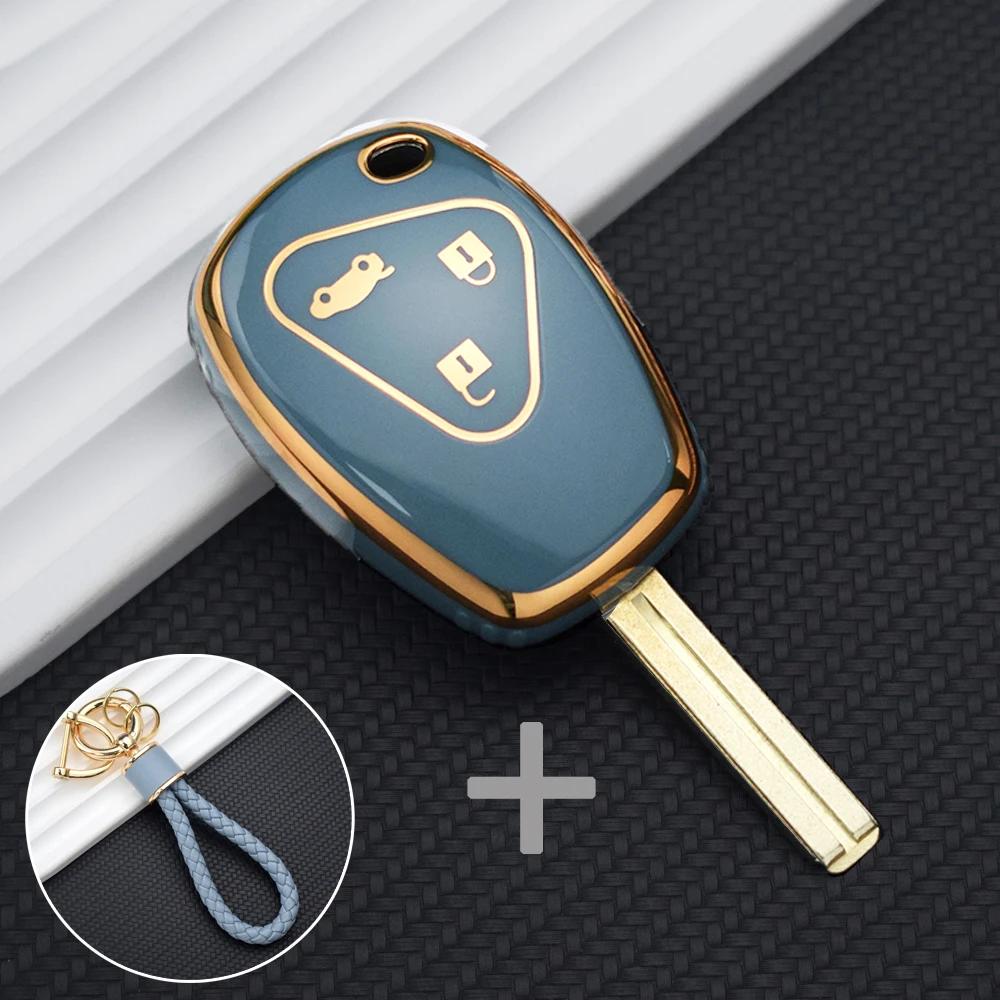 For Renault Dacia Master Kangoo Clio Modus Twingo For Nissan Kubistar Primastar For Opel Vivaro Tpu Car Key Case Cover Shell Fob