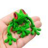 Magnetic Jointed Frog Refrigerator Magnet 3D Printing Articulated Action Figure Night Glow Toy Gift, Refrigerator Sticker