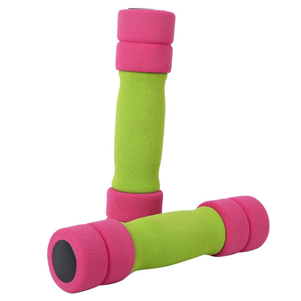 6 Pfund Tragbare Hanteln für Frauen Schaumstoff Gusseisen Gewichtheben Training für Heimfitness Fitnessstudio Übung