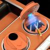 1Pcs Cigarette Ashtray Cup Storage Garbage Container Portable Car Ashtray With Lid LED Light Car Interior Auto Decor Accessories