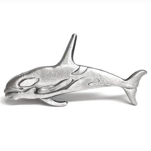 

ИШОКУЯ (Ишокуя) Морская серия Уникальный зажим для галстука, Зажим для галстука, Зажим для галстука, Косатка (Убийственный кит)