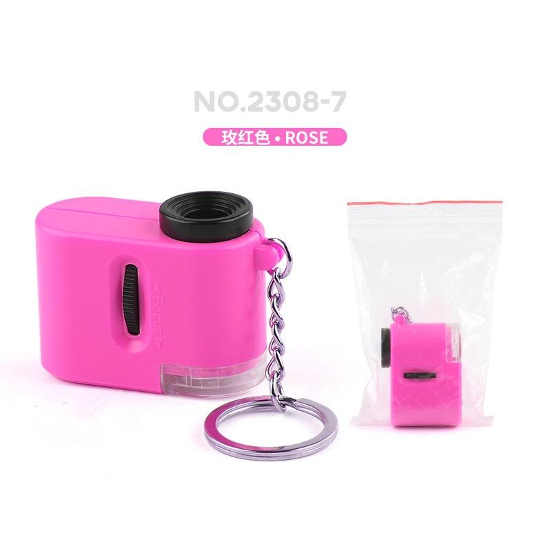Supply Children'S Mini Palm Microscope Toys Primary School Students Science And Education Laboratory Microscope With Mobile Phone Clip