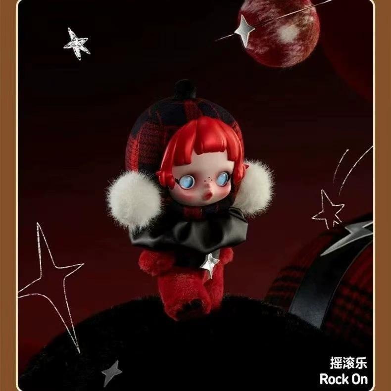 

Брелок Skull panda Серия Зимняя симфония, Кукла Skull pandaa Виниловое лицо Милая фигурка для экшена Подвеска для рюкзака Рождественский подарок style C