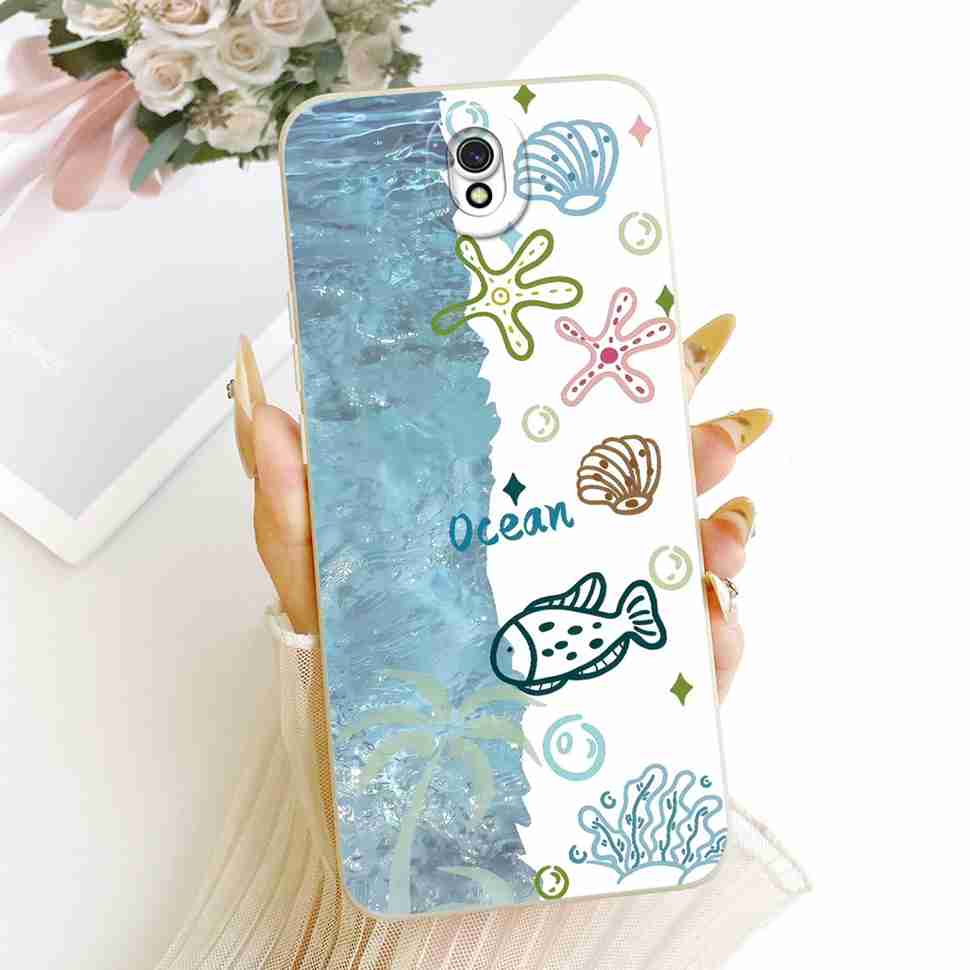 For Xiaomi Redmi 8A Case 6.22" Animal Pattern Cover Soft Silicone Phone Case For Xiaomi Redmi8A Redmi 8A Bumper Coque