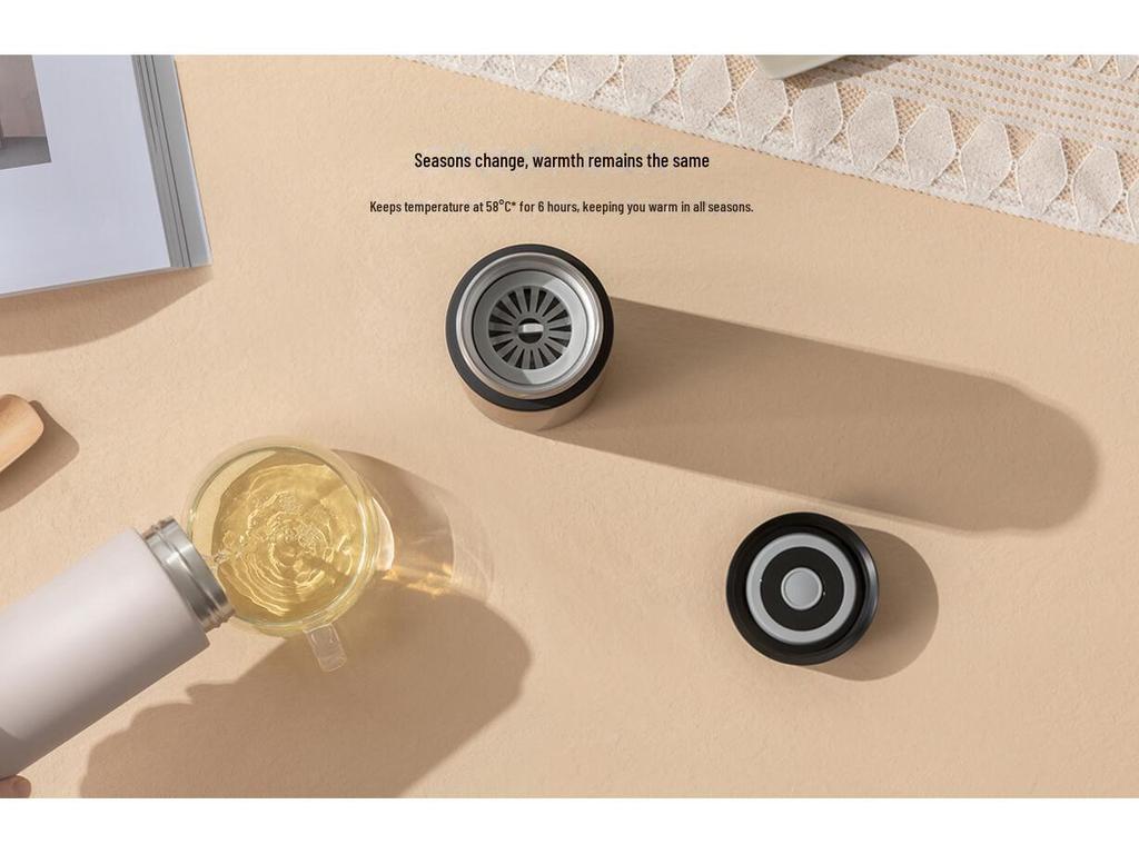 Xiaomi Mijia Pocket Edition 316L Edelstahl-Thermoskanne – Tragbar und stilvoll für alle Altersgruppen