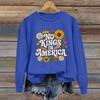 Women's Fashion Daily Versatile Casual Sweatshirts Long Sleeve Round Neck Top Sweatshirts