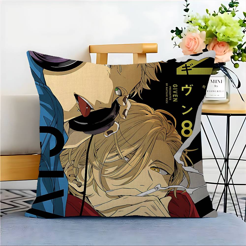 Japanses Cartoon Given Pillow Cover Design Cushion Cover Decor Holiday Decorati