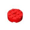 MOC 10PCS Round 87081 4x4 With Hole Bricks Stitching Substitutable Building Block Fascinating Toy Adults Boys Holiday Gift