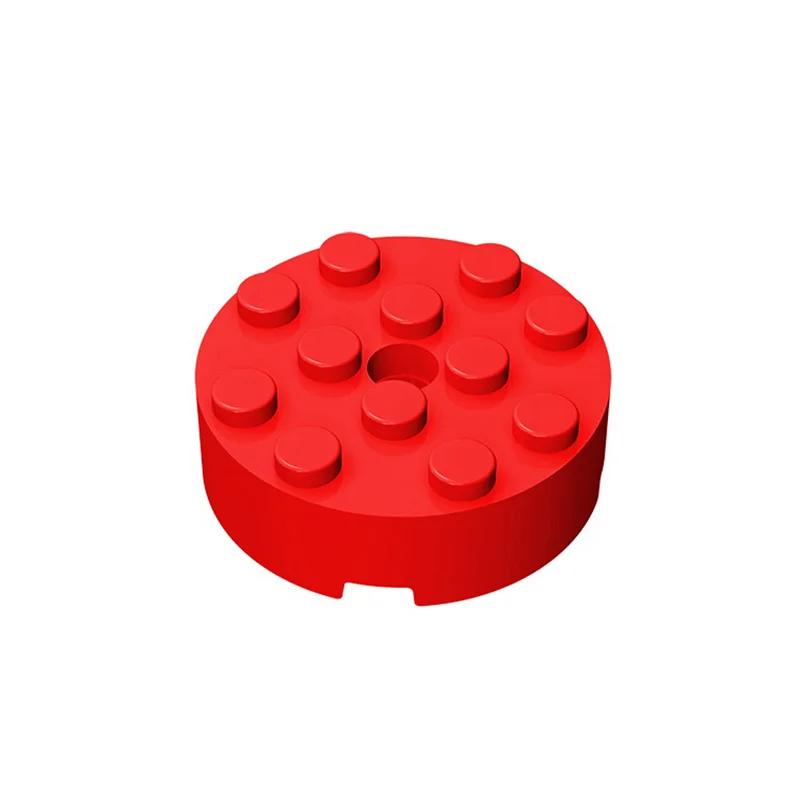 MOC 10PCS Round 87081 4x4 With Hole Bricks Stitching Substitutable Building Block Fascinating Toy Adults Boys Holiday Gift