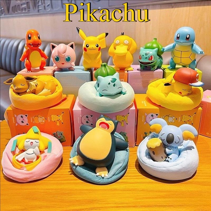 New Dreamy Pok Mon Pok Mon Blind Box Pikachu Kirby Beast Hand Office Cute Desktop Decoration Small Ornament Doll Gift