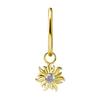 Charms - Cocr Nf - Sole - Zirconia Colorata Premium - Oro - D-054