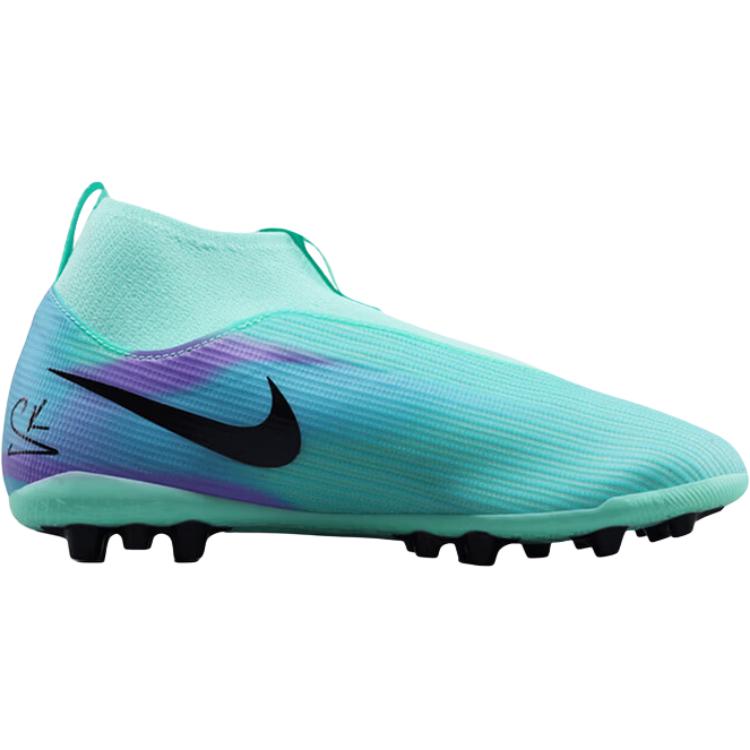 Kids' Sneakers Nike Mercurial Superfly 11 High-top Soccer Shoes Cyan Blue Purple Black Kids'