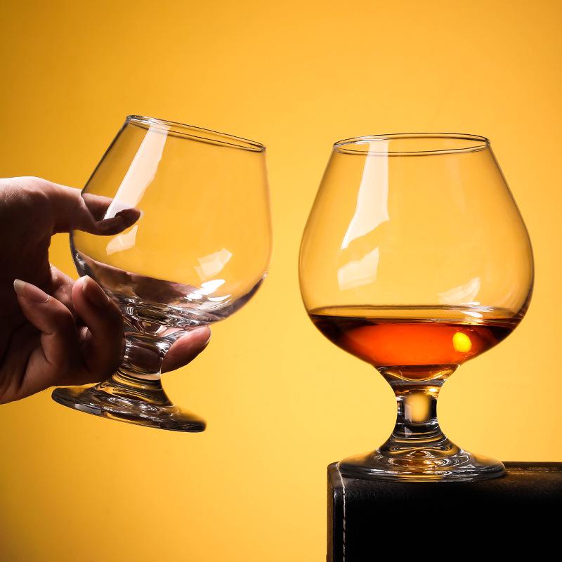 Glass Set for Whiskey, Brandy, Highball, Wine, and Beer - Small Lowball Cups for Home