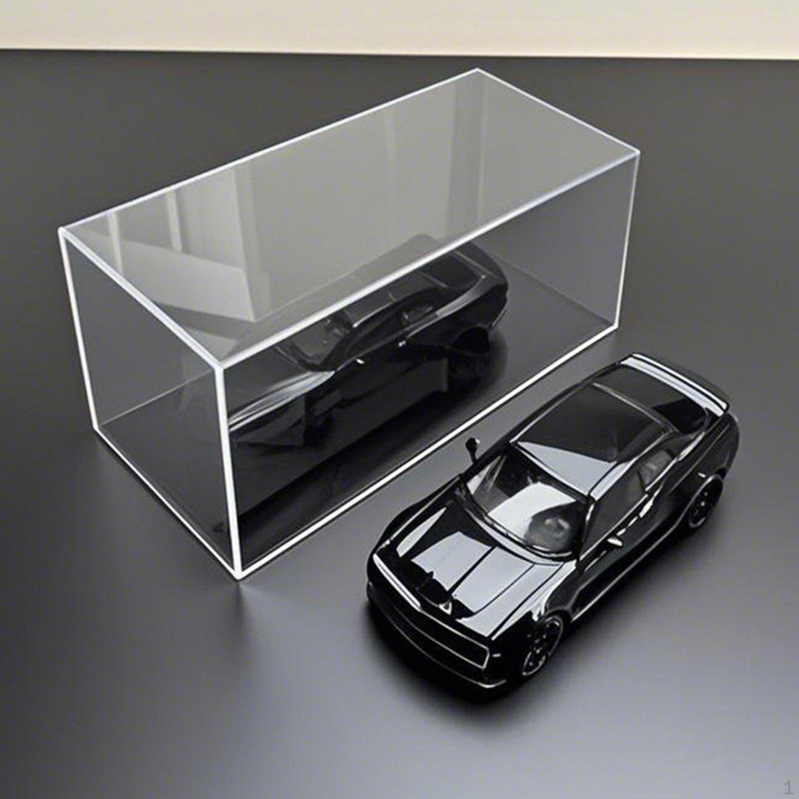 

Акрилова вітрина Органайзер для зберігання іграшкових машинок Пилконепроникний ящик Підставка для колекції на 1:32 Масштаб