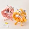 Autumn Winter Knit Hats for 1 - 2 Year - old Kids and Girls Soft Princess - style Pom - pom Beanies for Babies Flower
