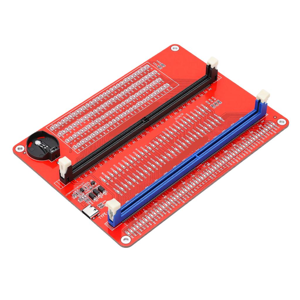 DDR4 DDR5 Speichertesterkarte mit LED-Anzeige Speicherdiagnose-Analysator für Desktop-Computer