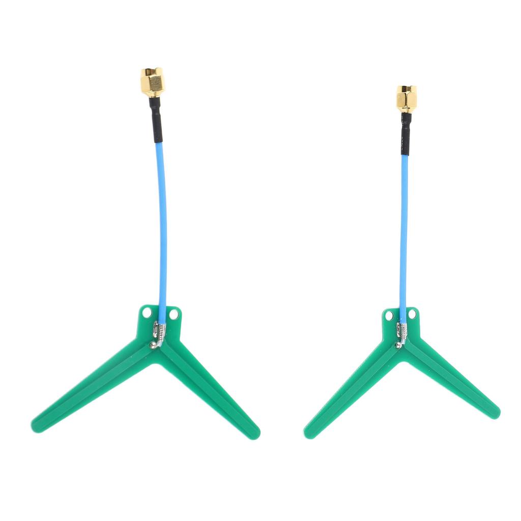 2pcs Y1240 FPV Antennae 1.2GHz 1.3GHz 3dBi Dipole FPV Antennae for RC Drone Goggles Display Transmitter VTX Receiver