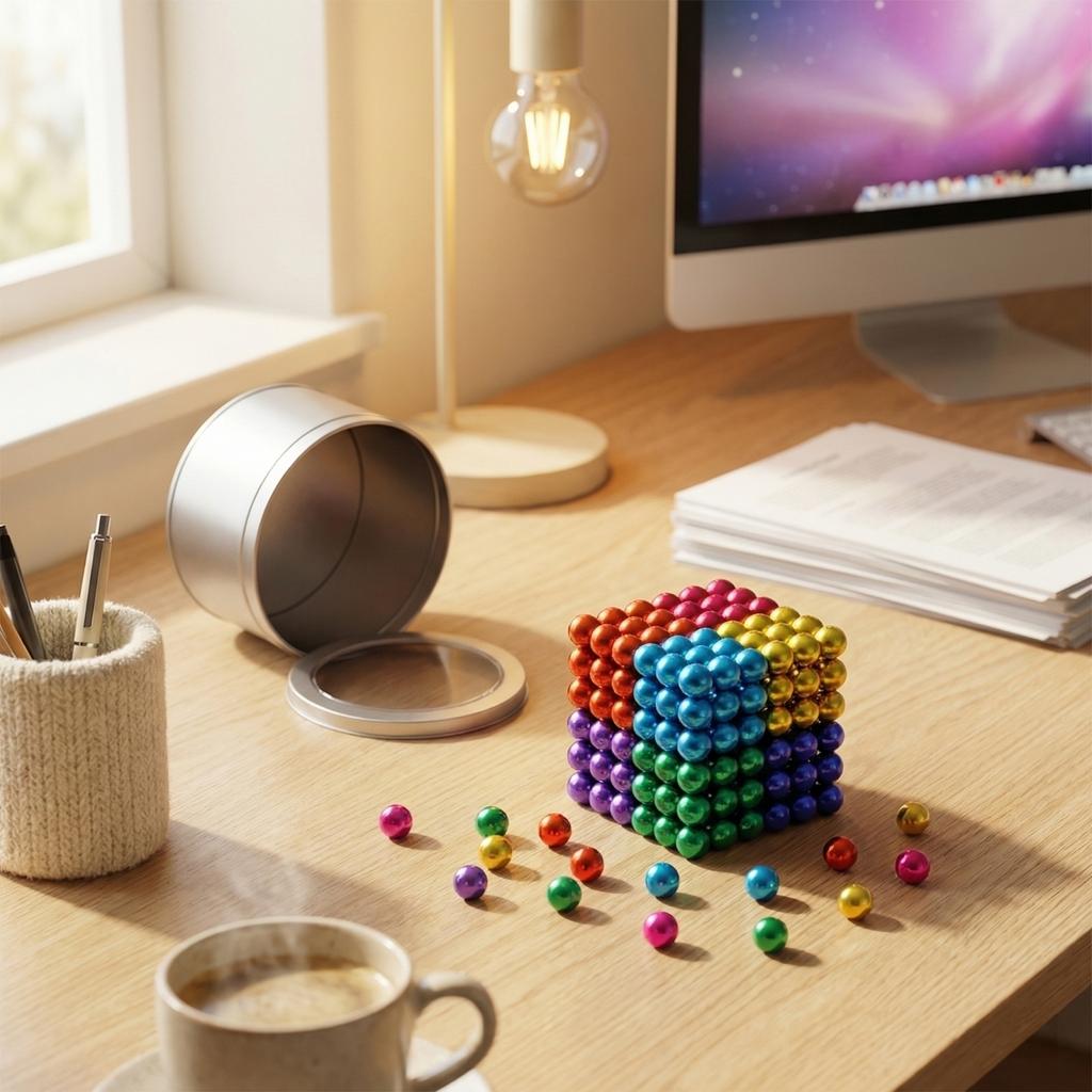 5MM Color Changing Multi-Form Ball Stress Relief Magnetic Ball Magnetic Neodymium Magnet Ball
