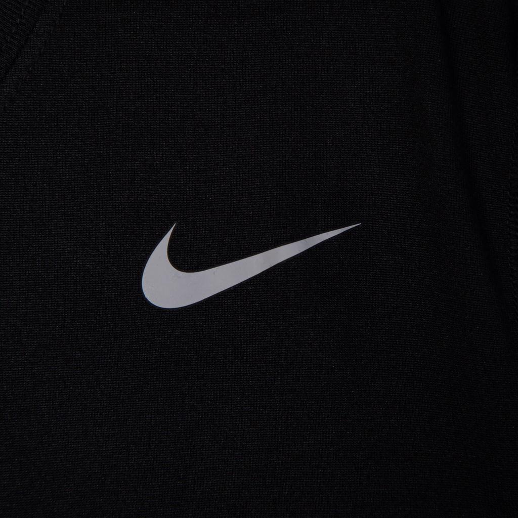 Nike Dri-Fit Simple Logo Running Quick-Dry Breathable Crew Neck Knitted Short Sleeve T-Shirt Men Tops Black 371684-010