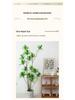 Luxurious Bionic Lily & Bamboo Indoor Decor: Large Artificial Greenery for Living Space