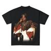 Film Michael Jackson Grafika MJ Král Popu Unisex Tričko Unisex Bavlna Krátký Rukáv Y2k Oversized Tričko Streetwear Vintage Vrcholy