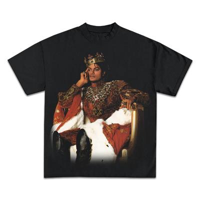 Movie Michael Jackson Graphic MJ King of Pop Unisex TShirt Unisex Cotton Short Sleeve Y2k Oversized Tee Streetwear Vintage Tops