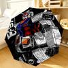 Robotic Warrior Design Umbrella 8-Frame for Travel, Camping, Casual Lightweight Portable Umbrella, Essential for Every Family Holidays Gift