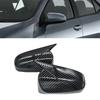 Car Decoration Door Mirror Cover For Toyota Camry Corolla Avensis Auris 2014 2015 2016 2017 2018 Carbon Fiber Glossy Black