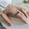 Серебряное кольцо с натуральным раухтопазом (дымчатым кварцем) 1.4ct, вес изделия 3,61 гр (2204374)