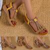 Sommer Mode Vintage Damen Sandalen Riemen Leicht Und Atmungsaktiv Keilabsatz Sandale Boho Stil Urlaubsbekleidung Schuhe 2026 Chalas Mujer