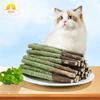 Cat Grass Sticks Natural Pet Grass Snacks Molar Rod Catnip Toys Cat Kitten Hairball Removal Infused With Catnip Scent