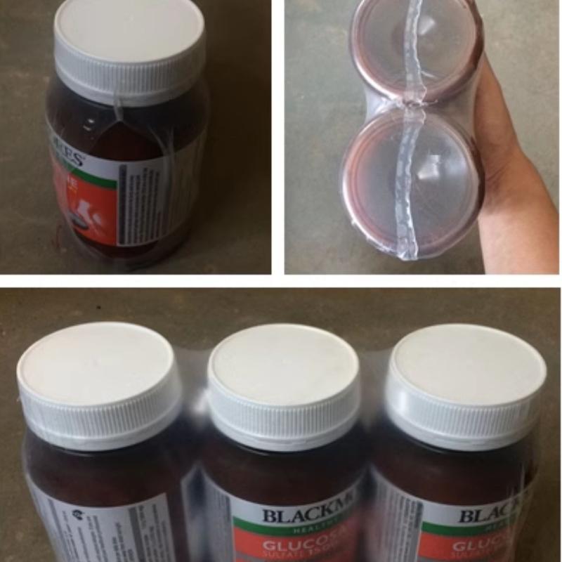 Höghållfast PE Krympväska med 2-huvuds Plastförseglingsfilm Tjock och Hållbar Kartong Dryck Möbler Logistikförpackning Krympfolie