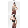 Women S High Impact Fixed Cup Sports Bra For Running Fitness Yoga Summer